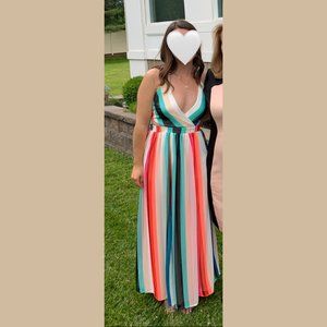 Colorful Wedding Guest Dress